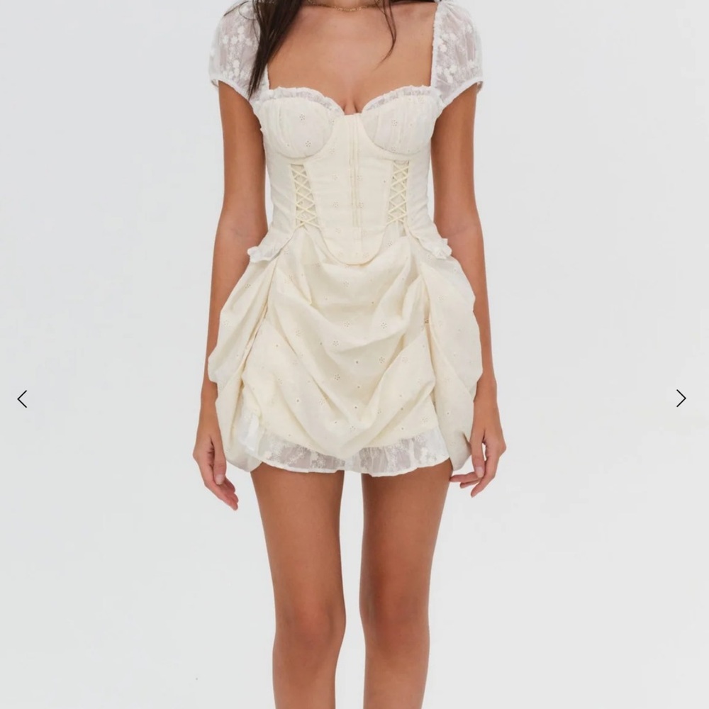 🫶🏻Sold❤️For love and lemons Morgan Corset Mini Dress